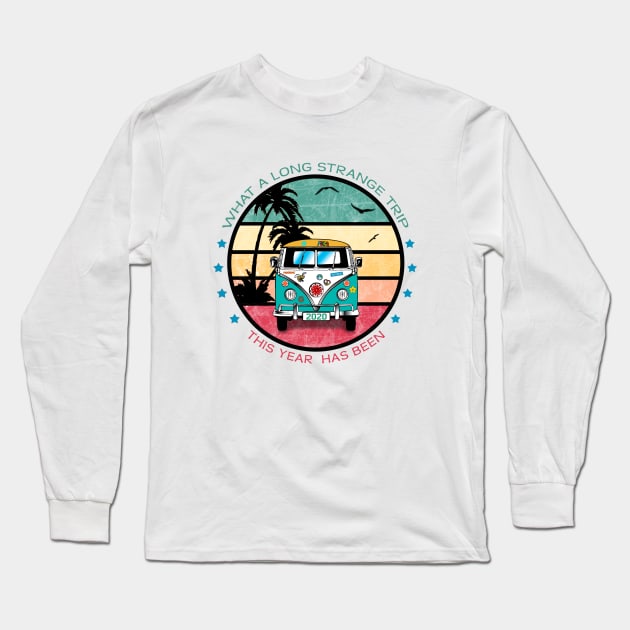 What a Long Strange Trip Long Sleeve T-Shirt by marengo